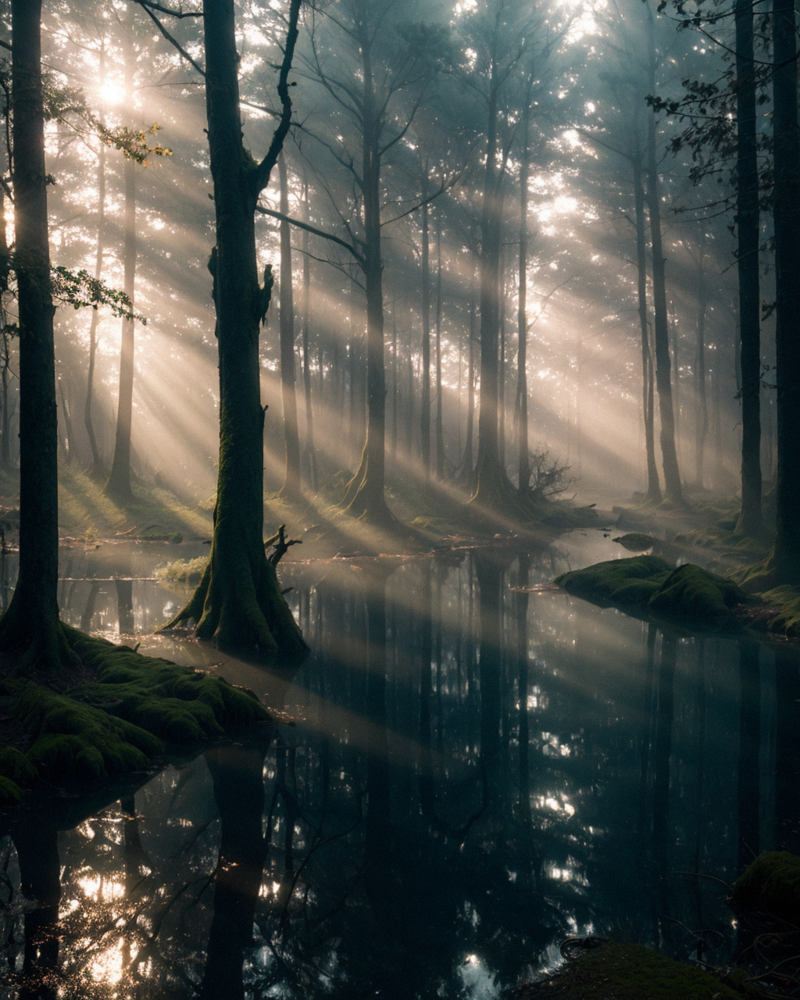 00983-5775672-A murky swamp with twisted trees rising from the water, Hue, window light, spotlight masterpiece, realistic, award winning, volu.png